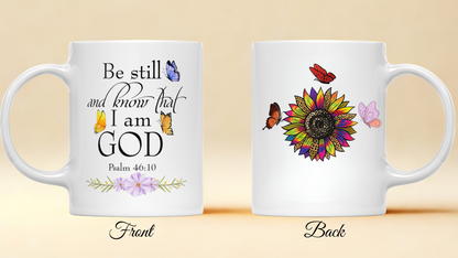 Be Still And Know That I Am God - Personalized Tumbler Cup