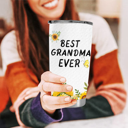 Best Grandma Ever - Personalized Tumbler Cup