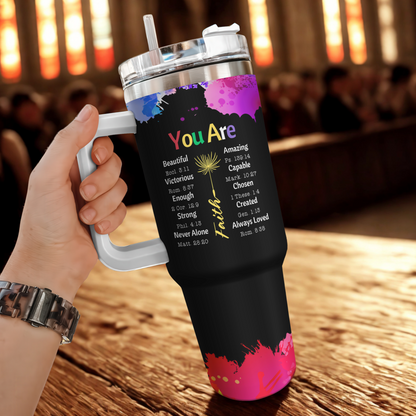 God Say You Are - Personalized 40oz Tumbler Cup