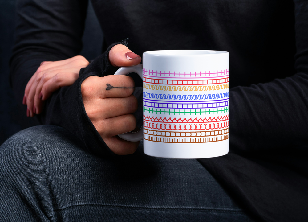 F*ck This Sh*t Mug, Hidden Message Funny Ceramic Coffee Mugs