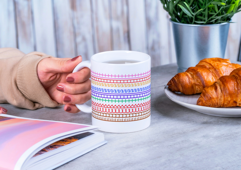 F*ck This Sh*t Mug, Hidden Message Funny Ceramic Coffee Mugs