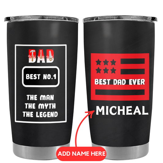 The Man, The Myth, The Legend - Personalized Tumbler Cup